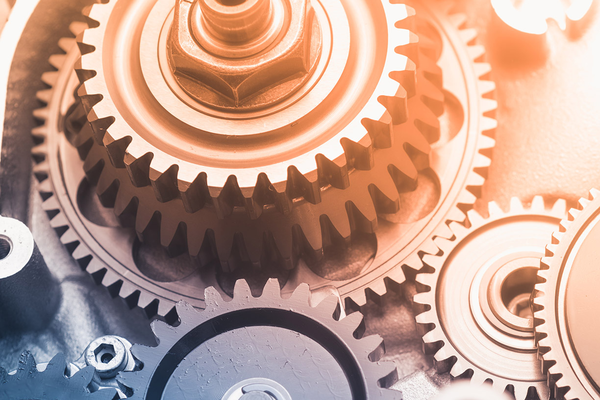 Orange hue wheel up close