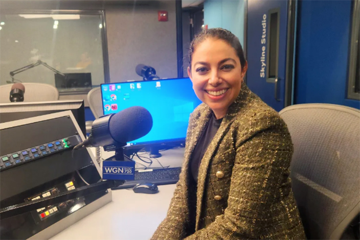 Jennifer Gartenberg on WGN imnge