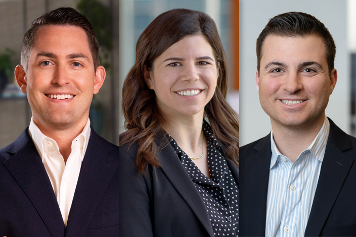 Nick Paidas, Servia Rindfleish and Bryce Labonski