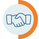 Arrows and paths icon