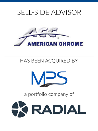 tombstone - sell-side transaction American Chrome