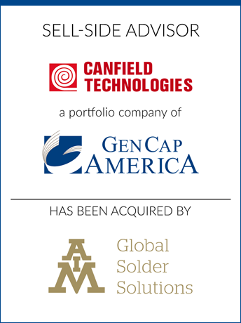 tombstone - sell-side transaction canfield