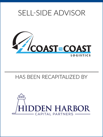 tombstone - sell-side transaction - Coast to Coast 